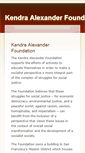 Mobile Screenshot of kafoundation.org