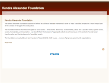 Tablet Screenshot of kafoundation.org